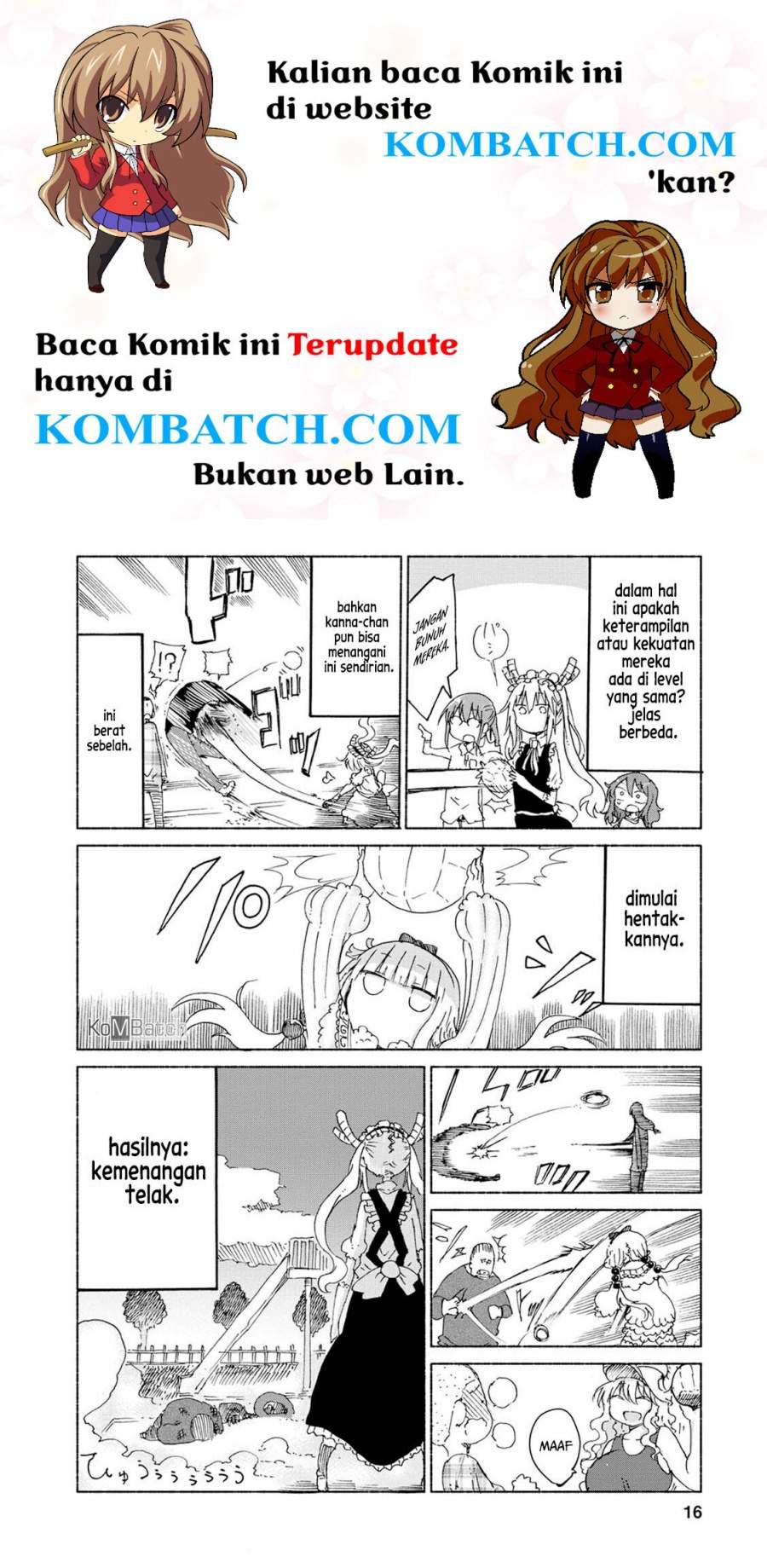 Kobayashi-san Chi no Maid Dragon Chapter 21