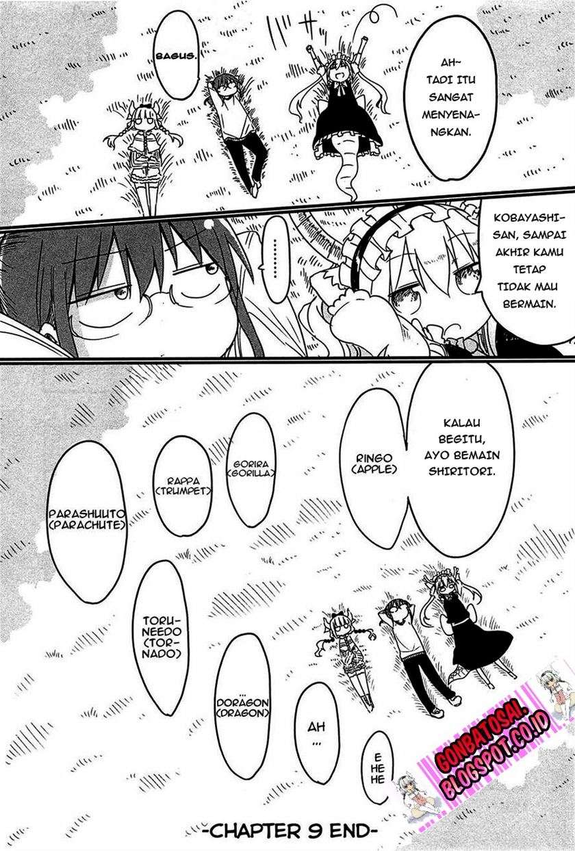 Kobayashi-san Chi no Maid Dragon Chapter 9