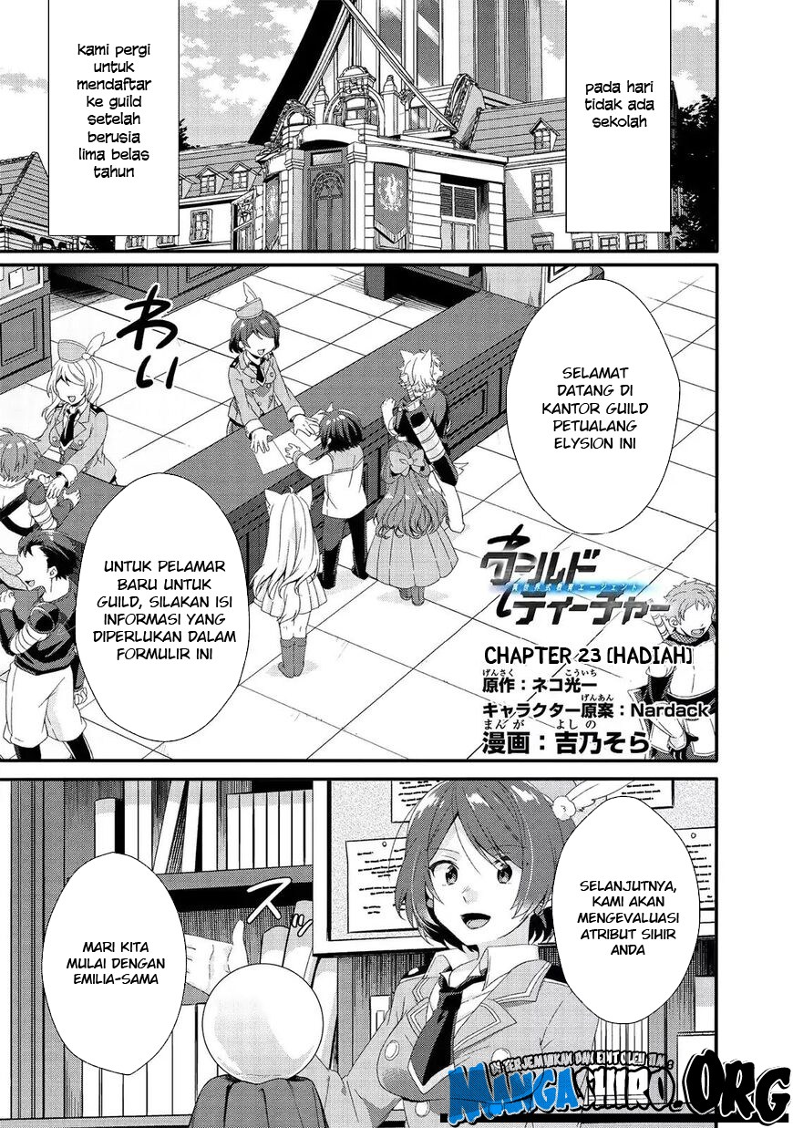 World Teacher – Isekaishiki Kyouiku Agent Chapter 23