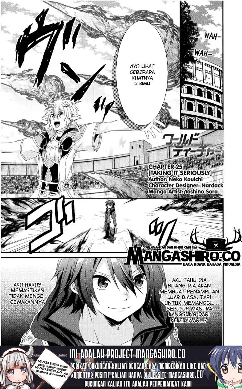 World Teacher – Isekaishiki Kyouiku Agent Chapter 25