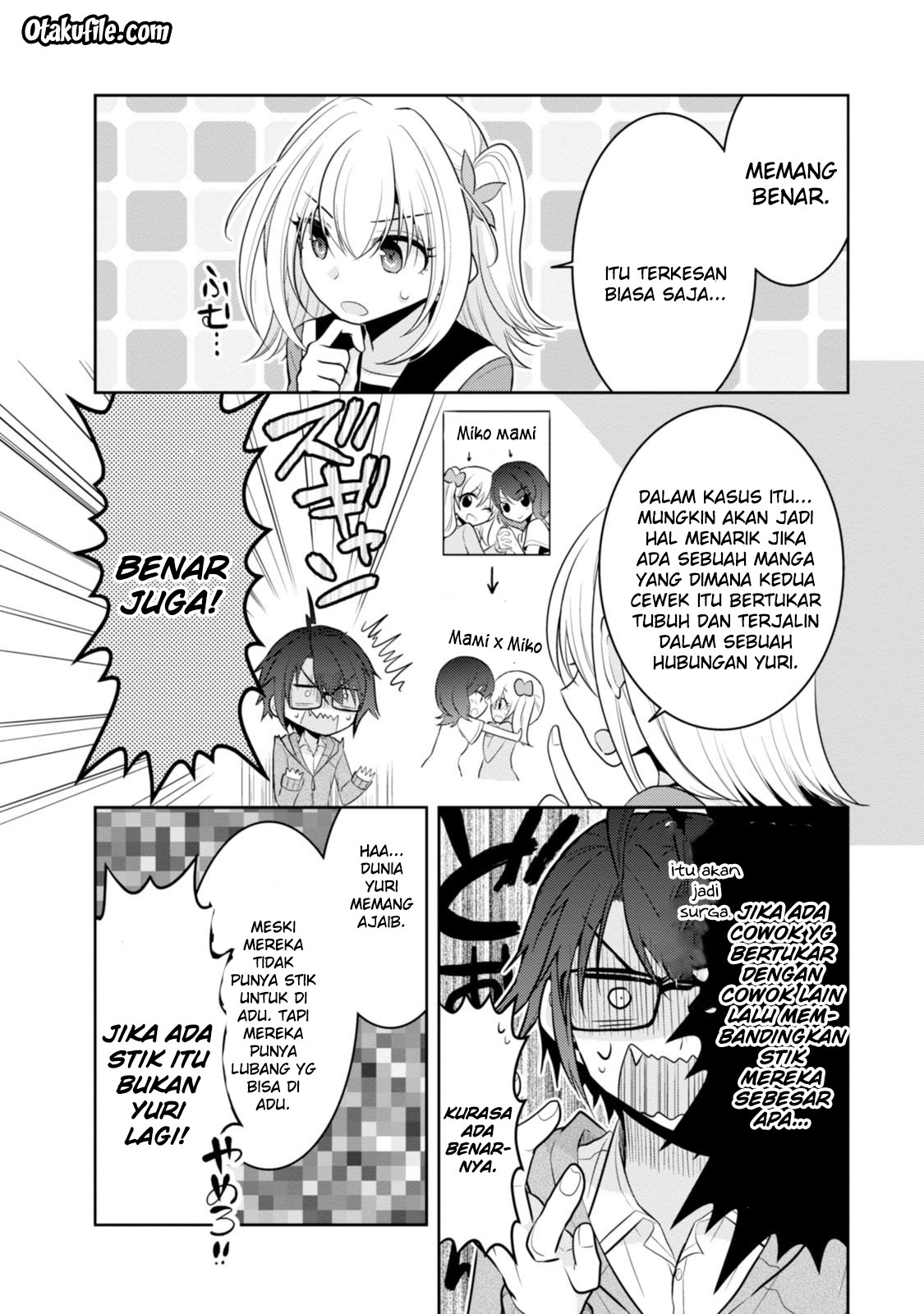 Ore ga Fujoshi de Aitsu ga Yuriota de Chapter 11