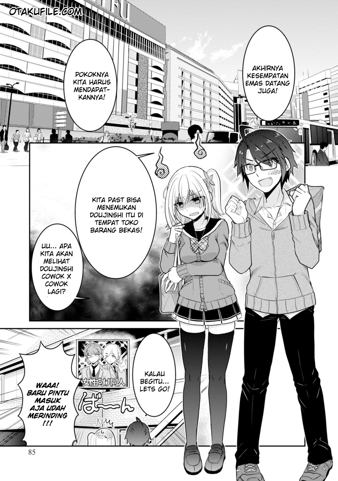 Ore ga Fujoshi de Aitsu ga Yuriota de Chapter 13