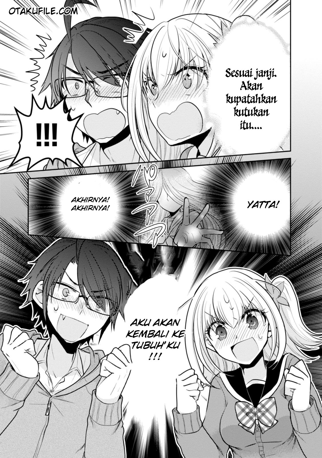 Ore ga Fujoshi de Aitsu ga Yuriota de Chapter 13