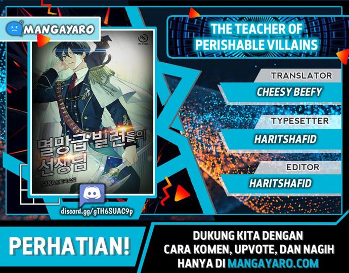 The Teacher of Perishable Villains Chapter 17