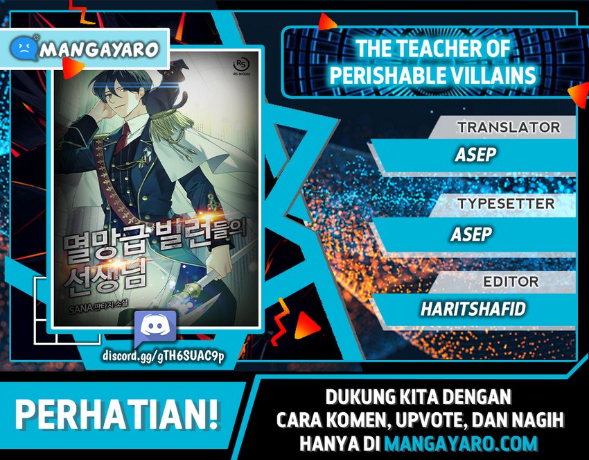 The Teacher of Perishable Villains Chapter 21