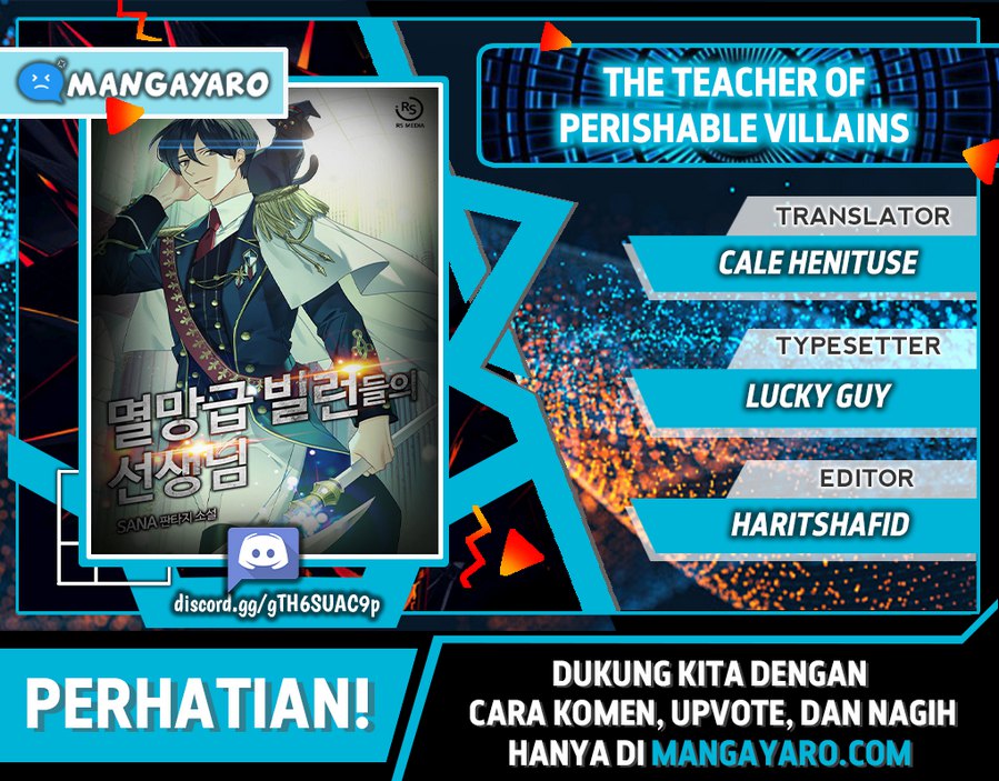 The Teacher of Perishable Villains Chapter 25