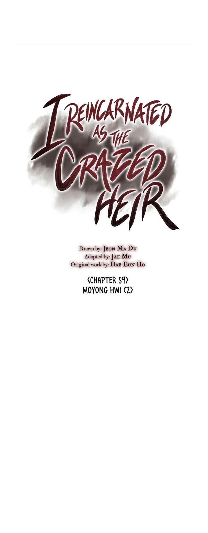 I Reincarnated As The Crazed Heir Chapter 59