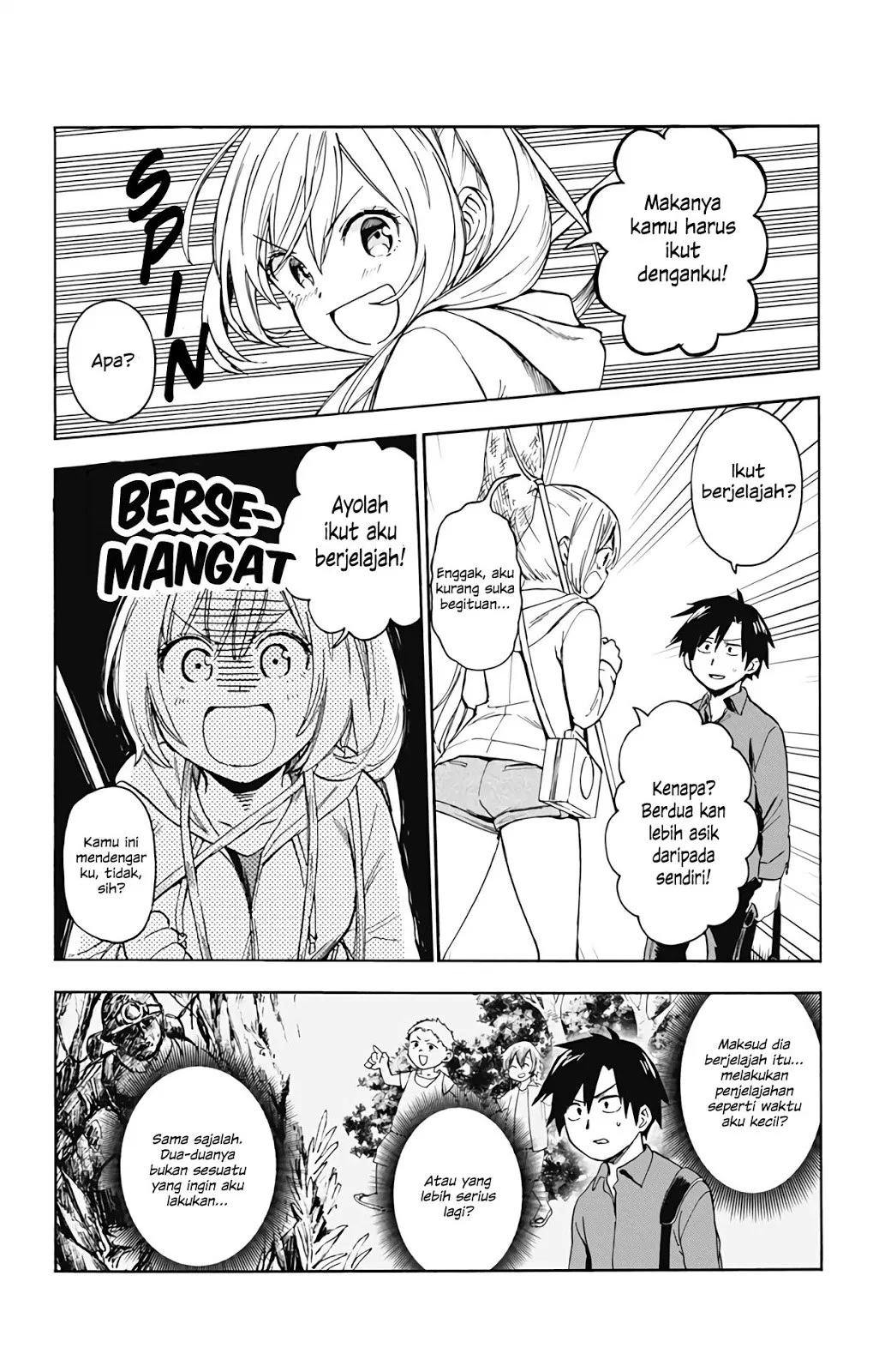 Saguri-chan Tankentai Chapter 1