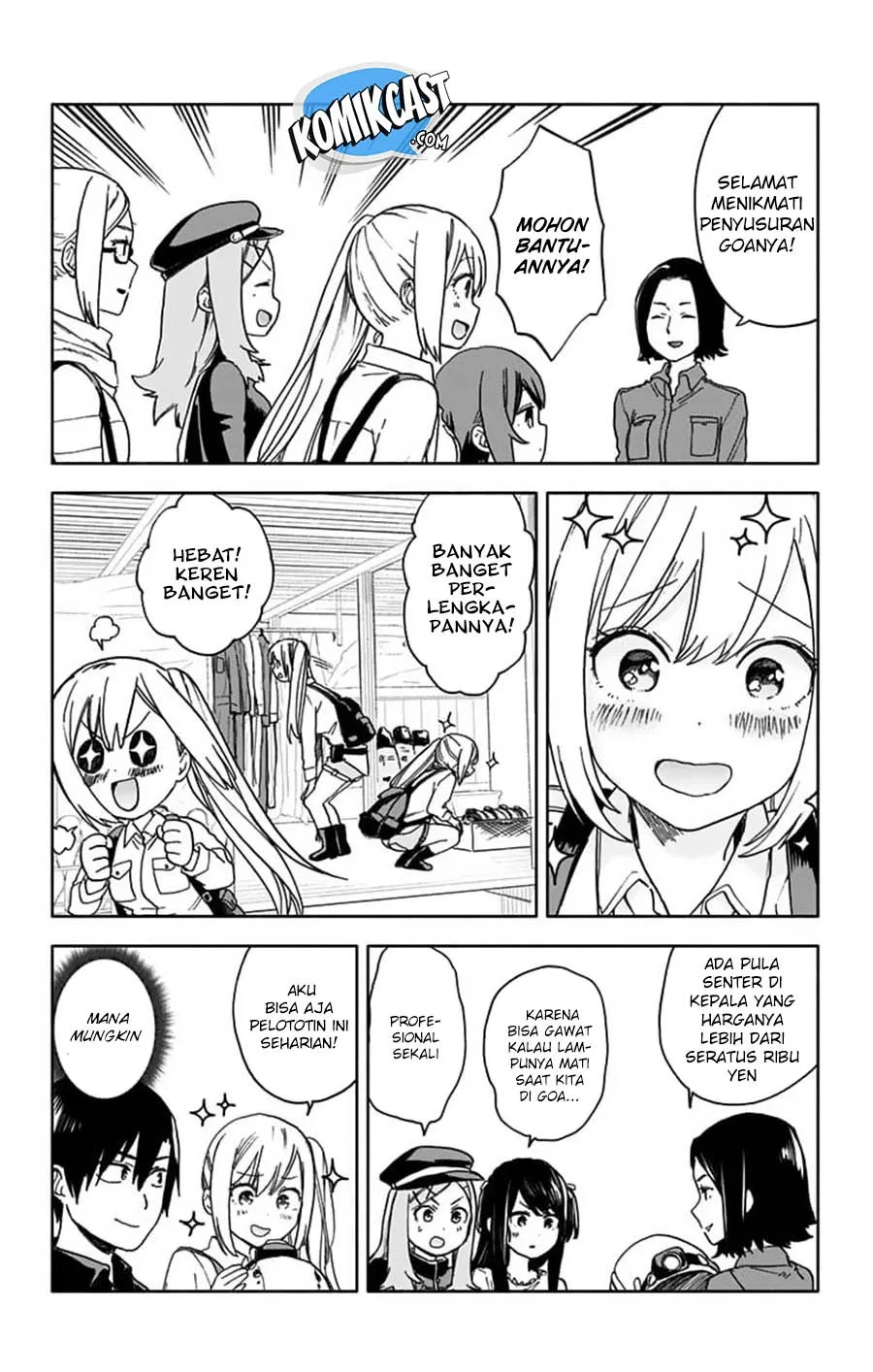 Saguri-chan Tankentai Chapter 19