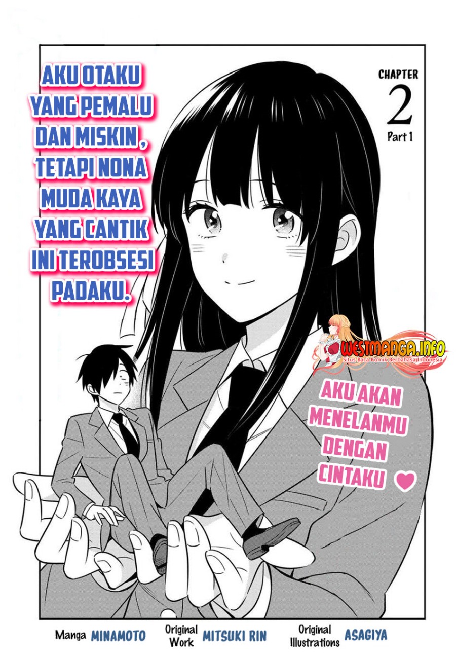 Inkya de Wotaku de Binbou Dakedo Bijin Ojou-sama ni Osaretemasu Chapter 2