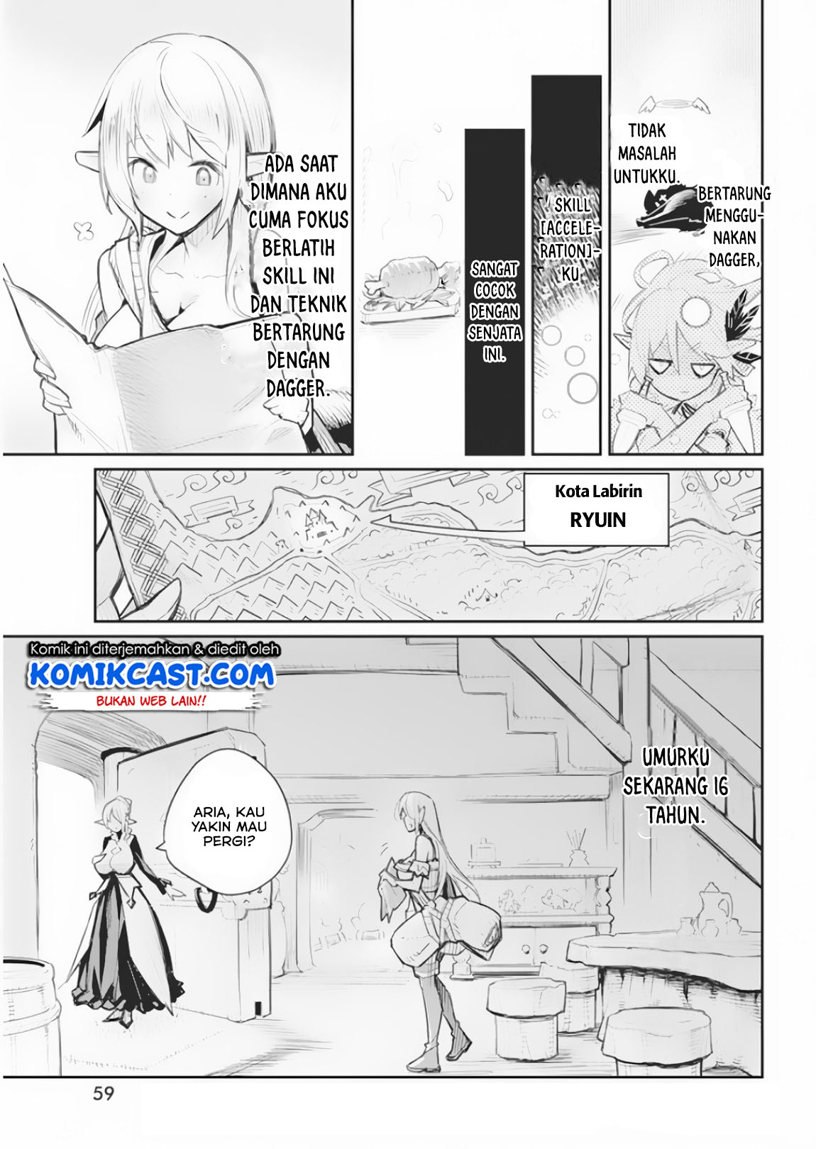 S-Rank Monster no Behemoth Dakedo, Neko to Machigawarete Erufu Musume no Kishi (Pet) Toshite Kurashitemasu Chapter 17