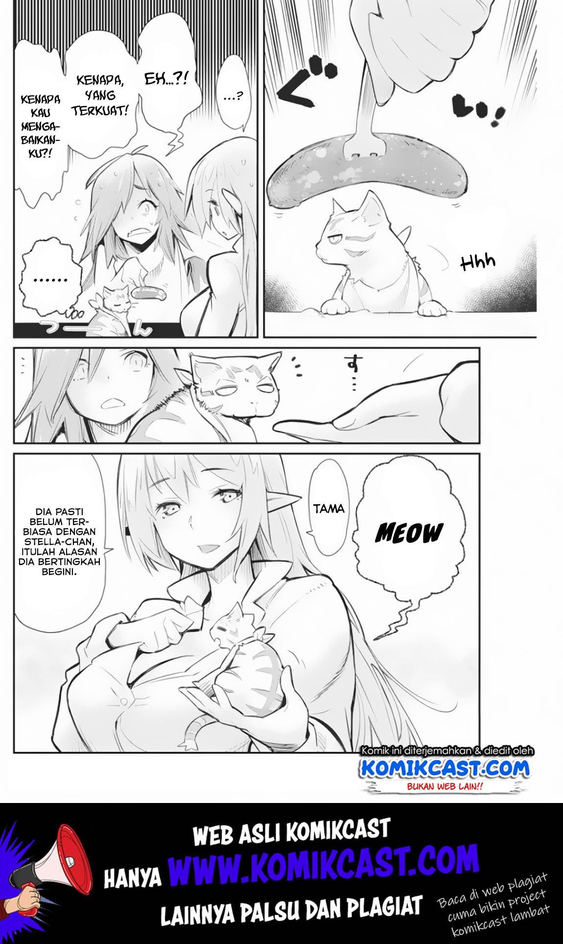 S-Rank Monster no Behemoth Dakedo, Neko to Machigawarete Erufu Musume no Kishi (Pet) Toshite Kurashitemasu Chapter 21