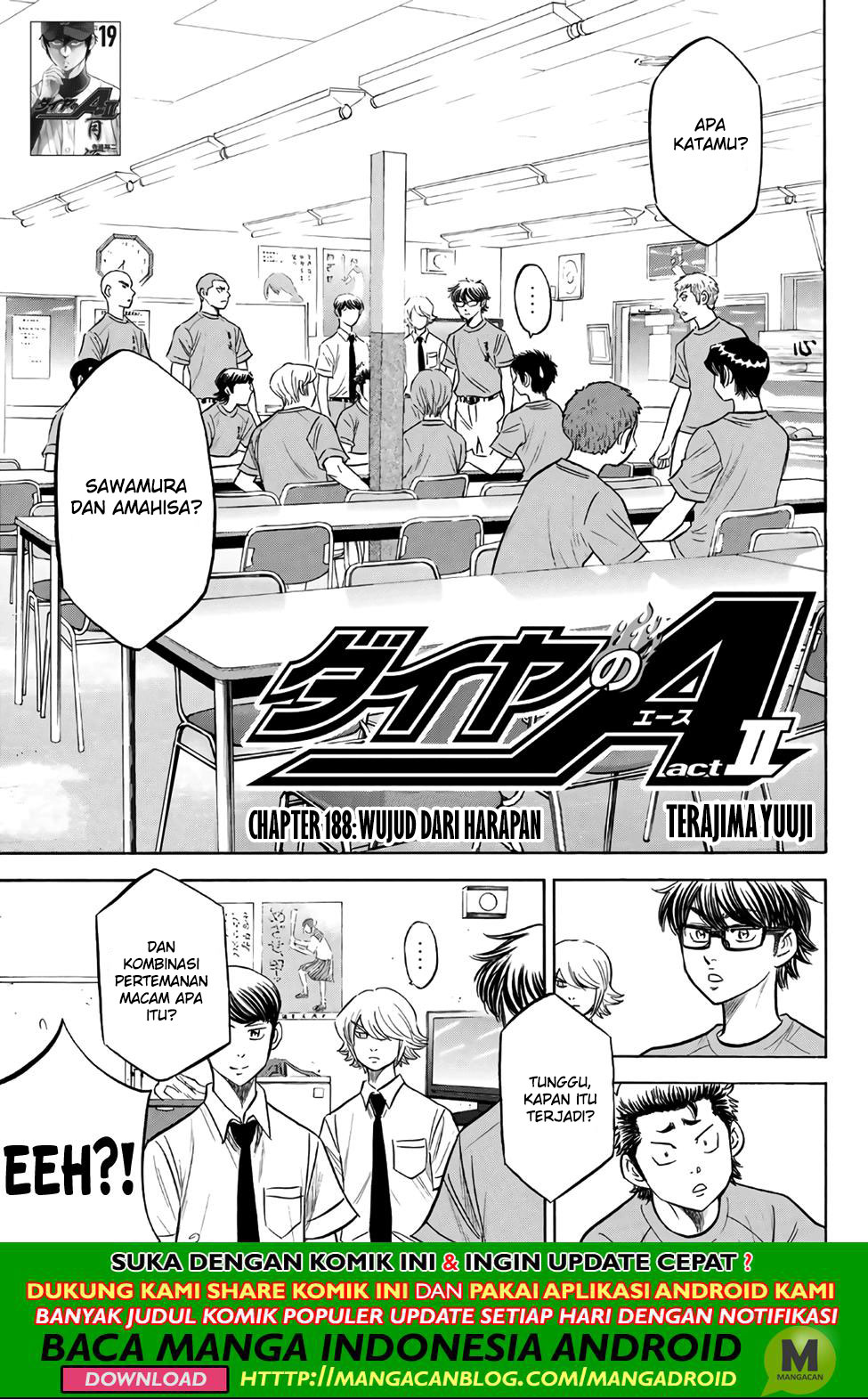 Diamond No Ace Act 2 Chapter 188