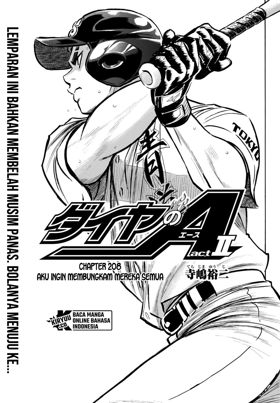 Diamond No Ace Act 2 Chapter 208