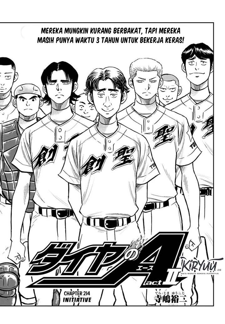 Diamond No Ace Act 2 Chapter 214