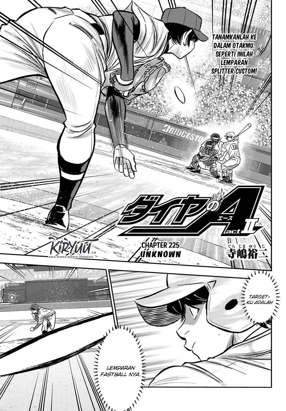 Diamond No Ace Act 2 Chapter 225