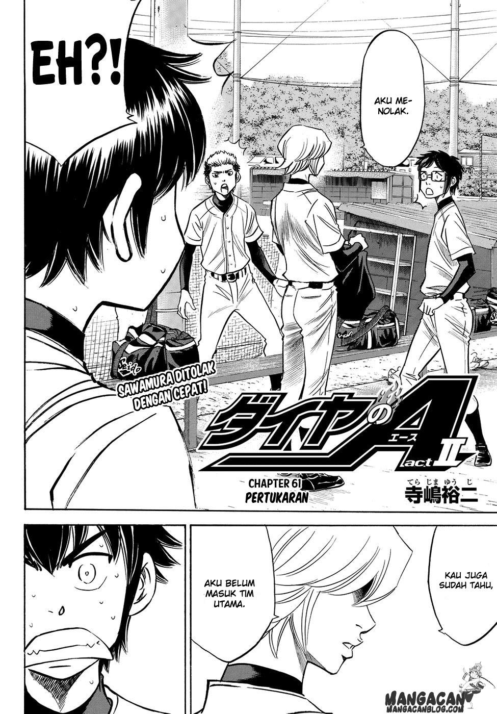 Diamond No Ace Act 2 Chapter 61