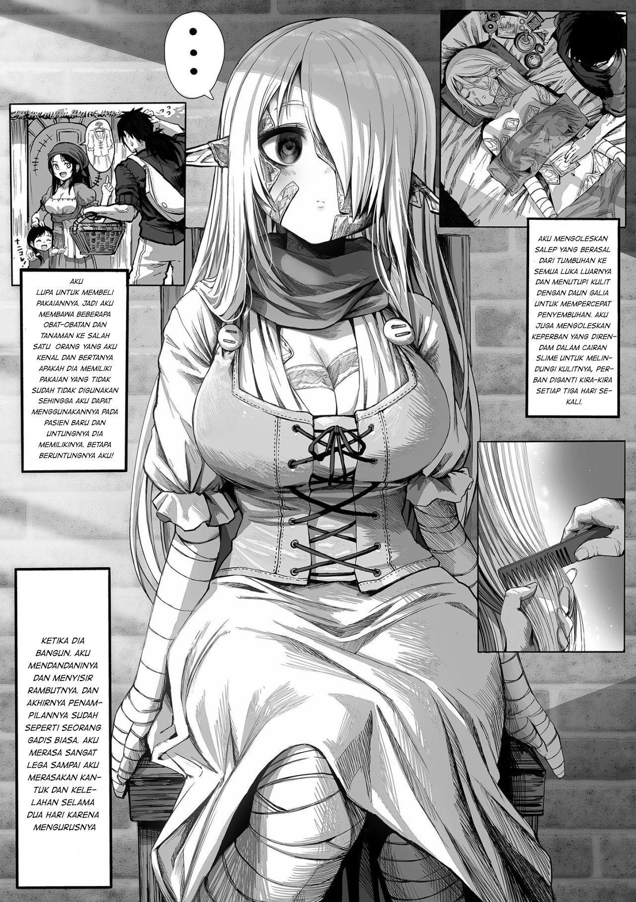 Boroboro no Elf-san o shiawaseni suru kusuri uri-san Chapter 10