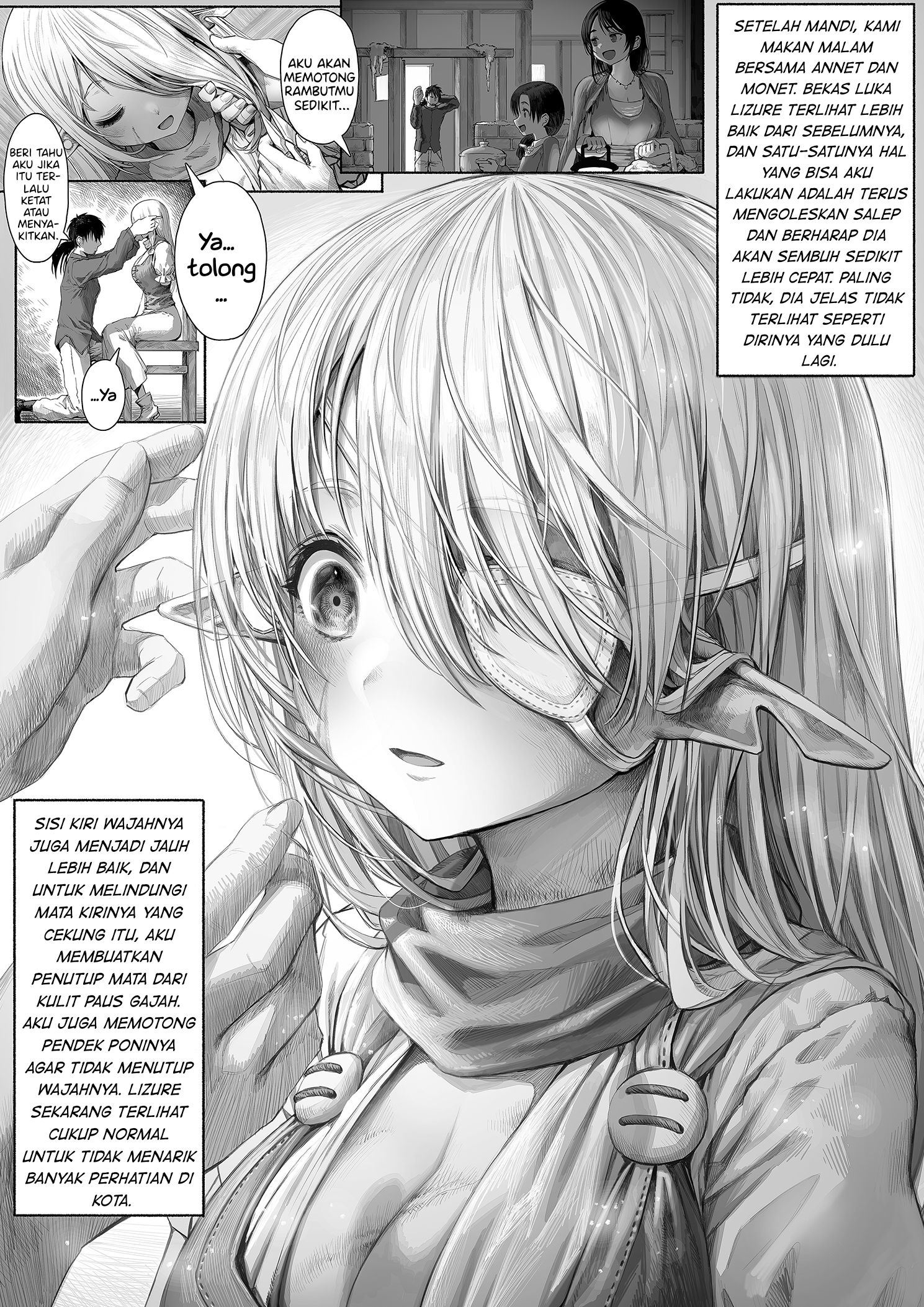 Boroboro no Elf-san o shiawaseni suru kusuri uri-san Chapter 42