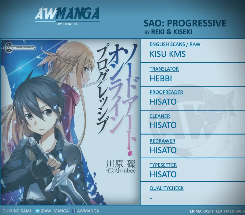 Sword Art Online: Progressive Chapter 7