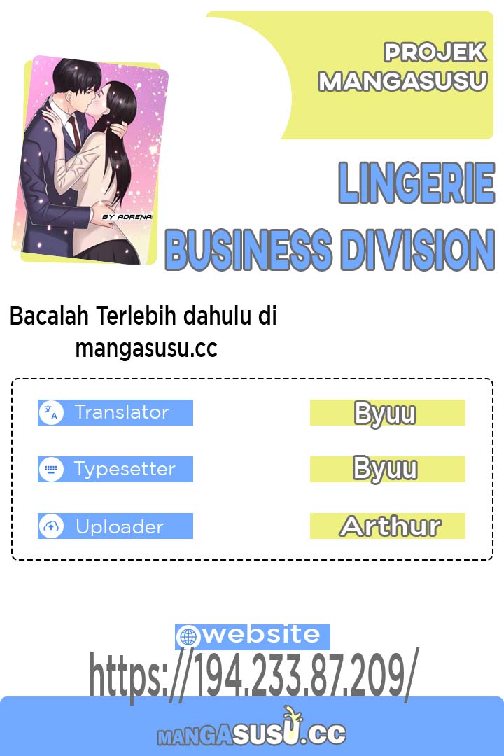 Lingerie Business Division Chapter 1