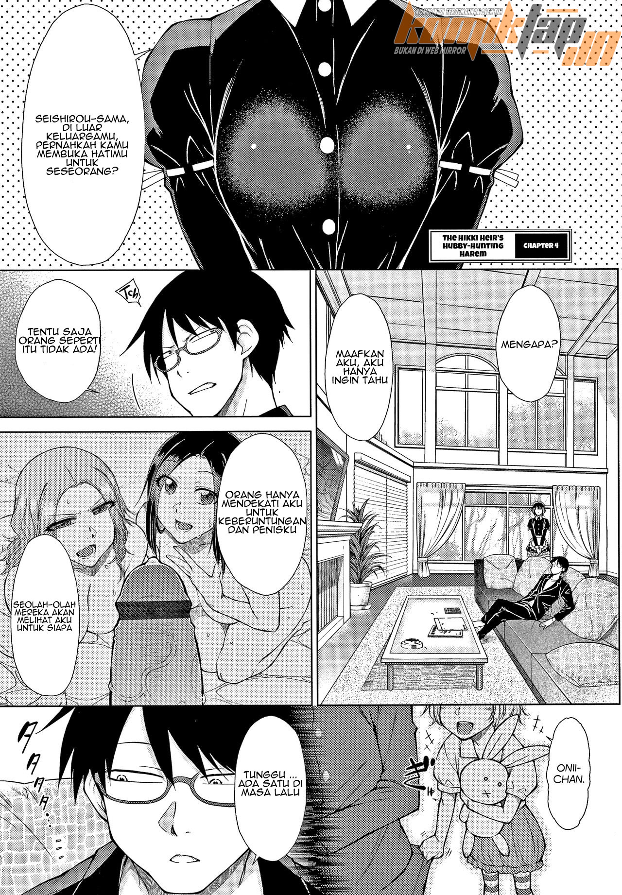 Saikyou Hikikomori Onzoushi no Torokeru Konkatsu Harem Chapter 4