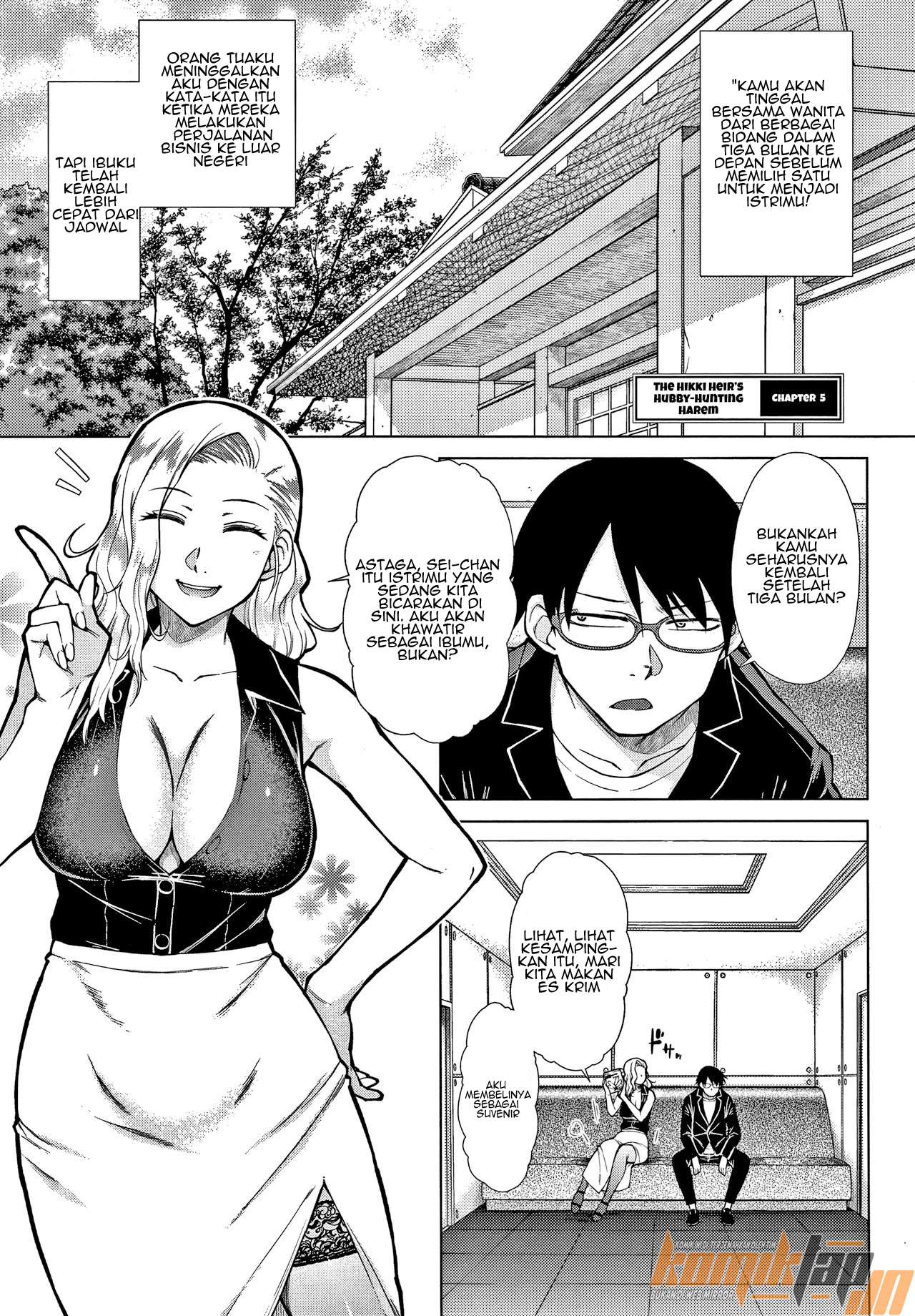 Saikyou Hikikomori Onzoushi no Torokeru Konkatsu Harem Chapter 5