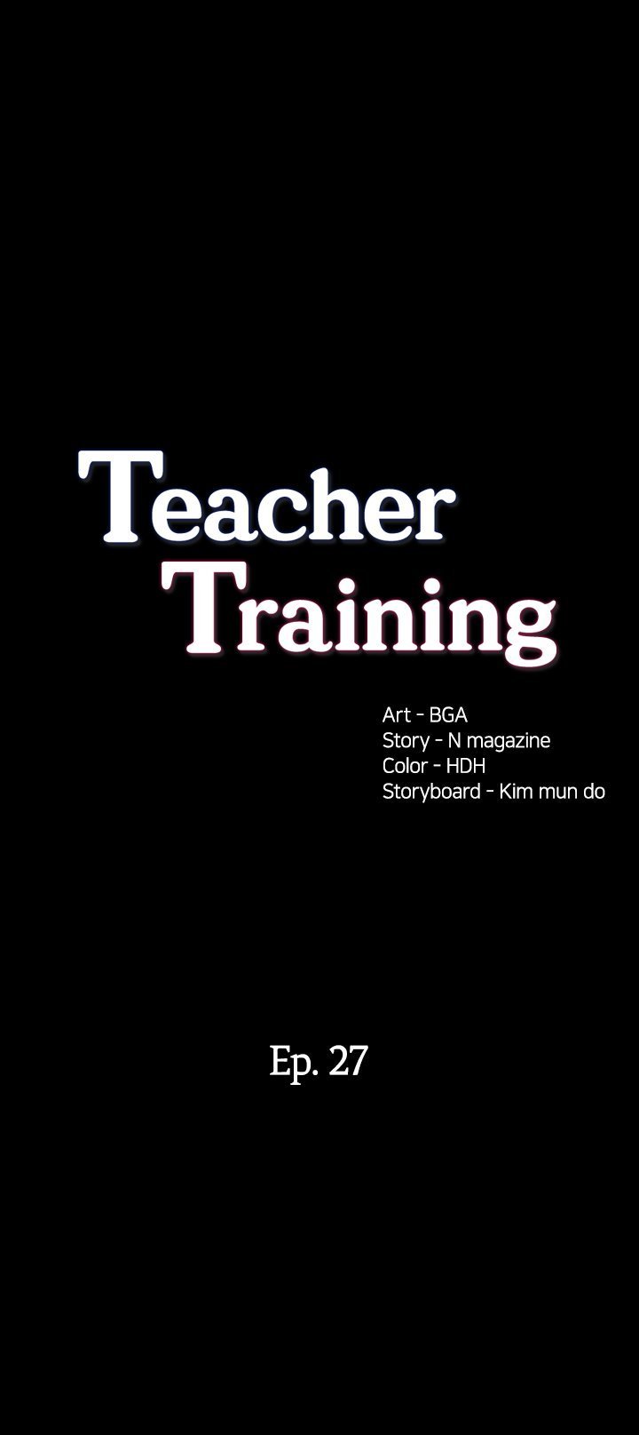 Teaching Practice Chapter 27