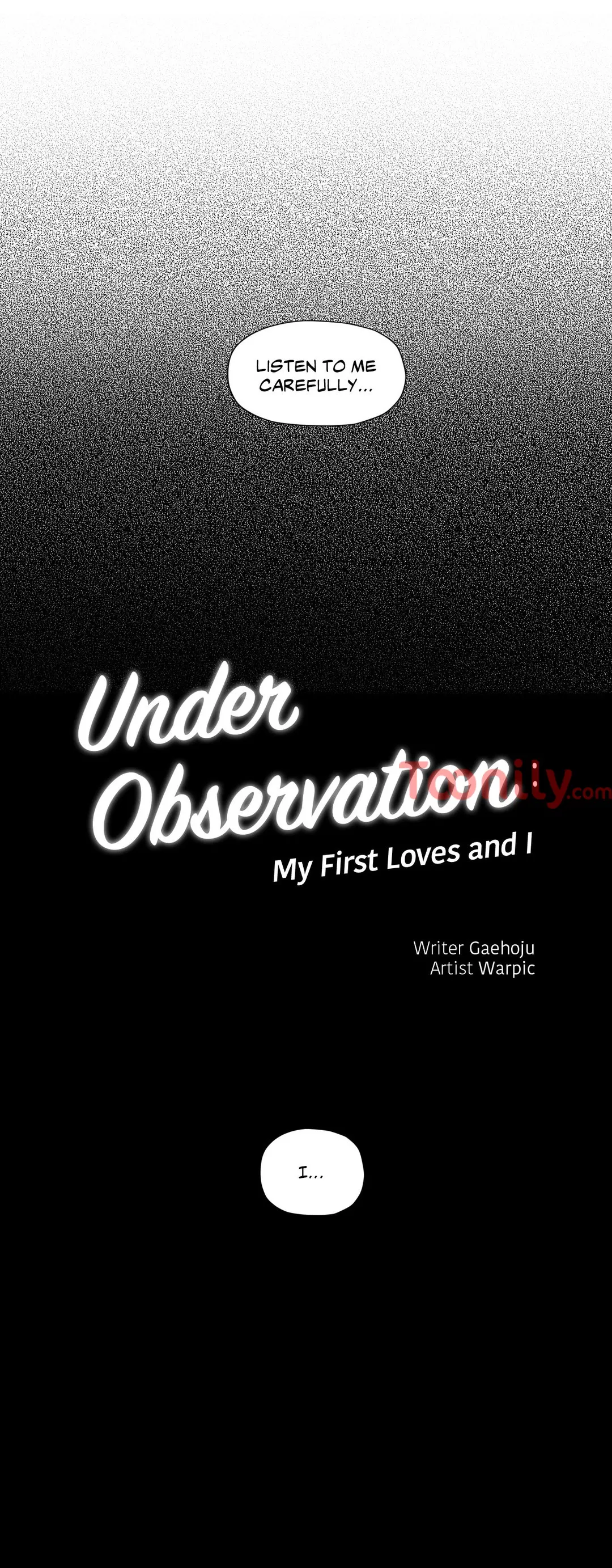 Under Observation: My First Loves and I