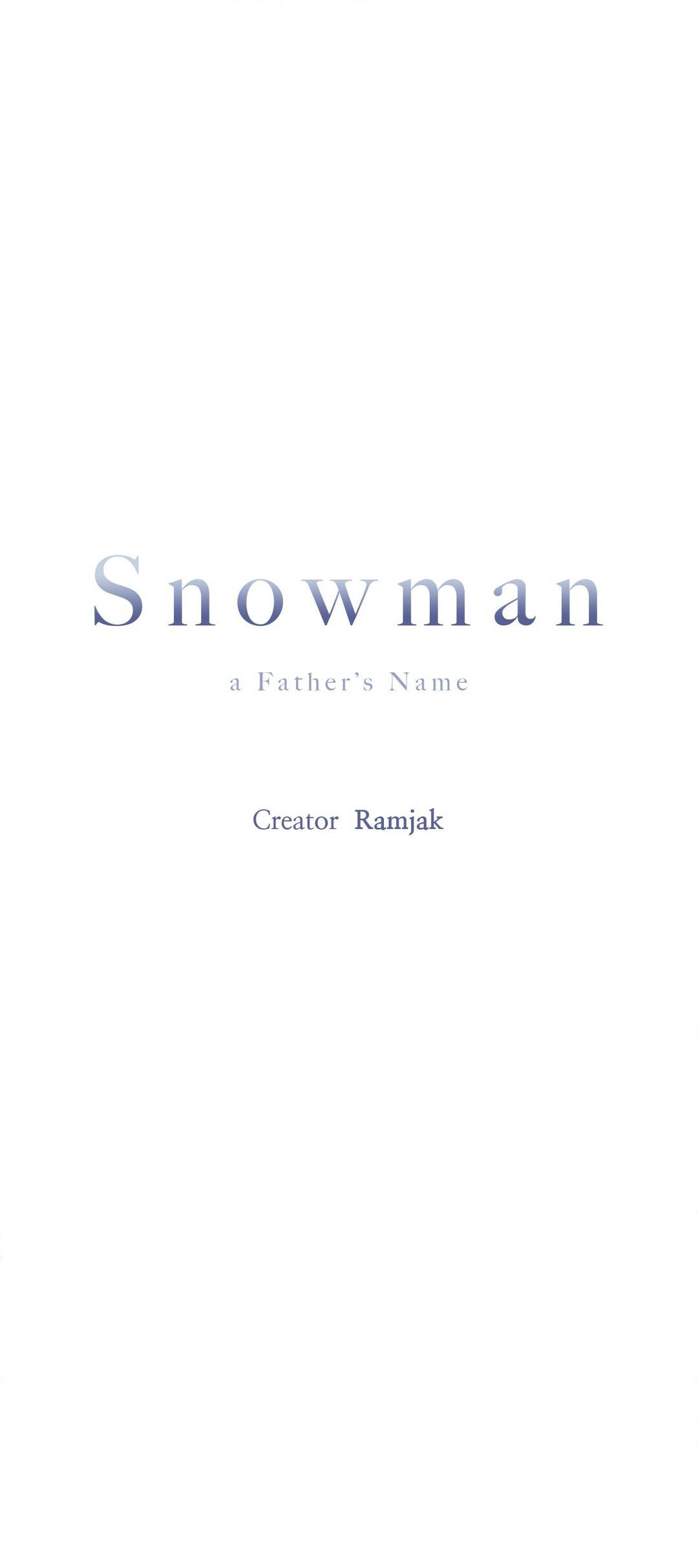 Snowman manhwa