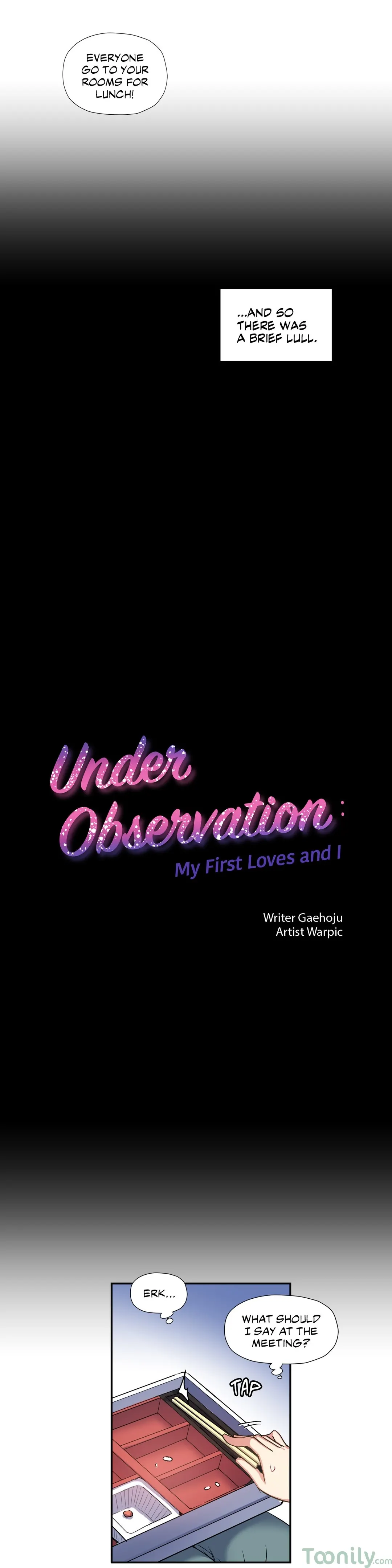 Under Observation: My First Loves and I