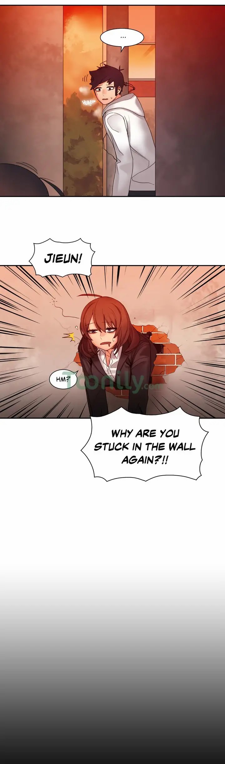 The Girl That Got Stuck in the Wall