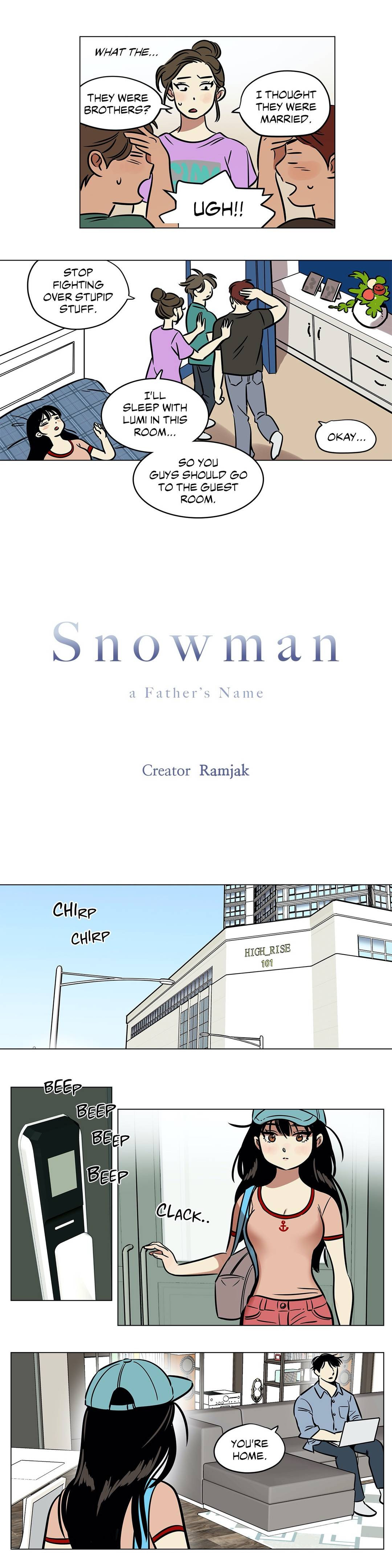 Snowman manhwa