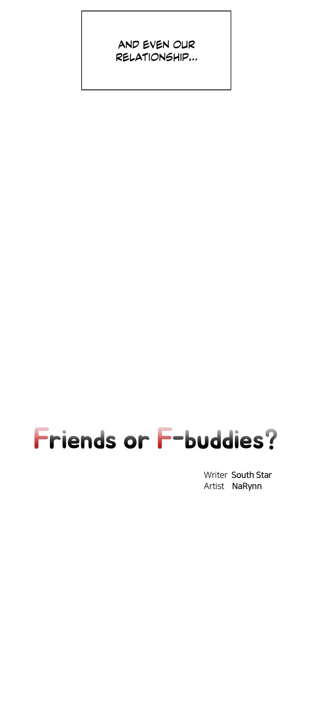 Friends or F-buddies