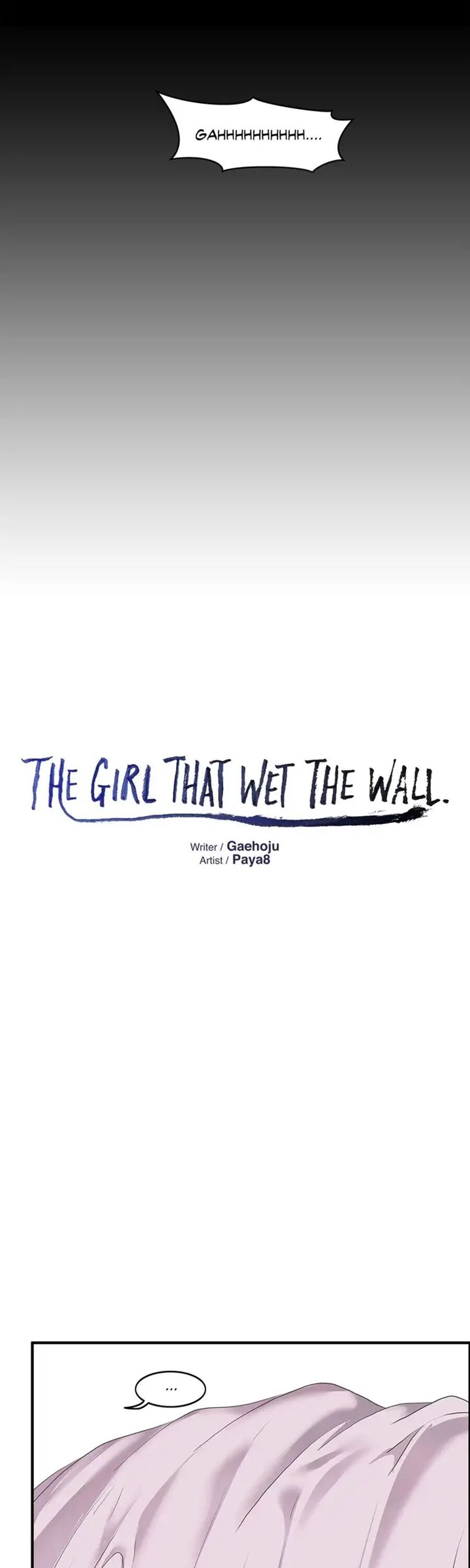 The Girl That Wet the Wall