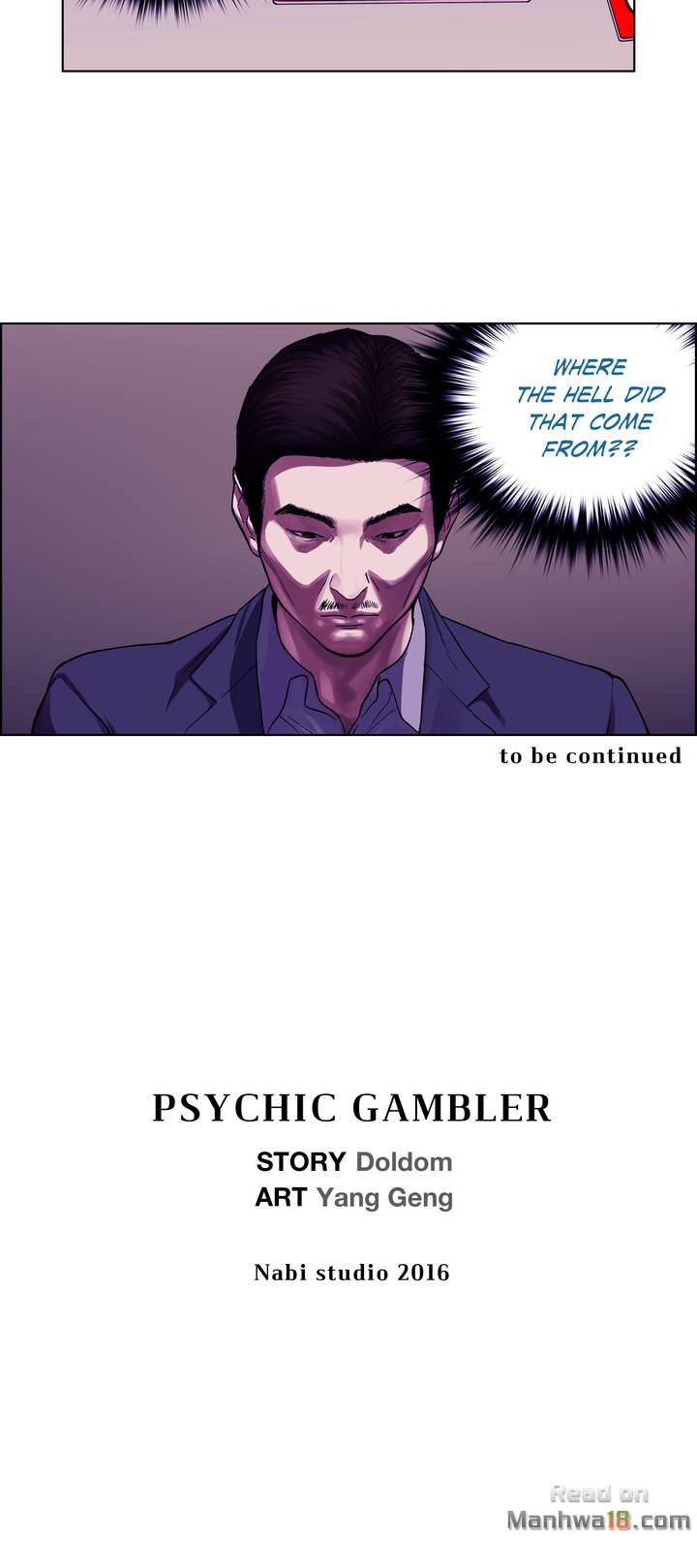 Psychic Gambler Betting Man