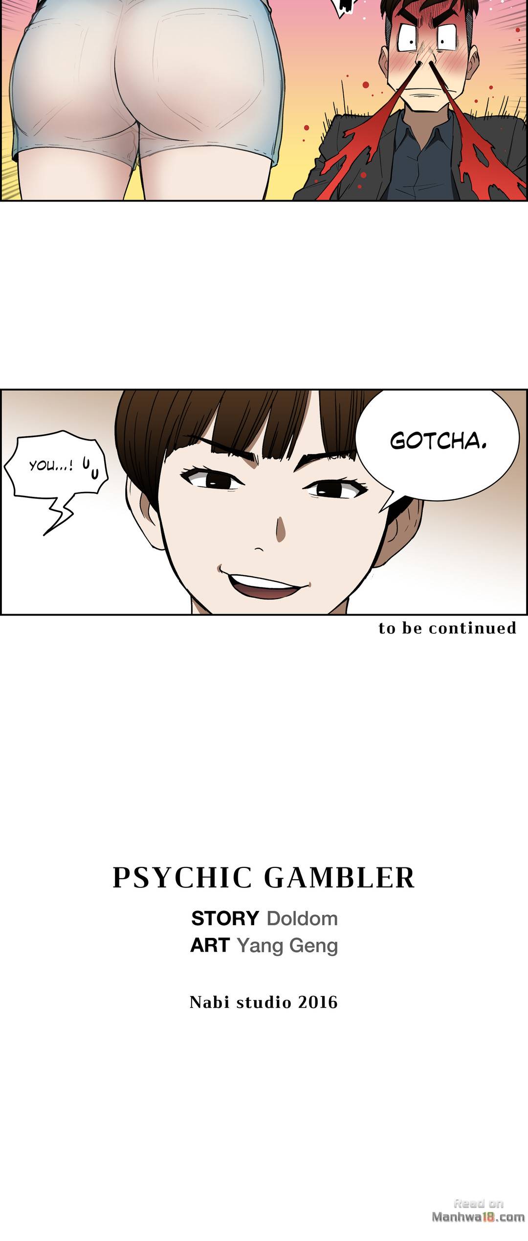 Psychic Gambler Betting Man