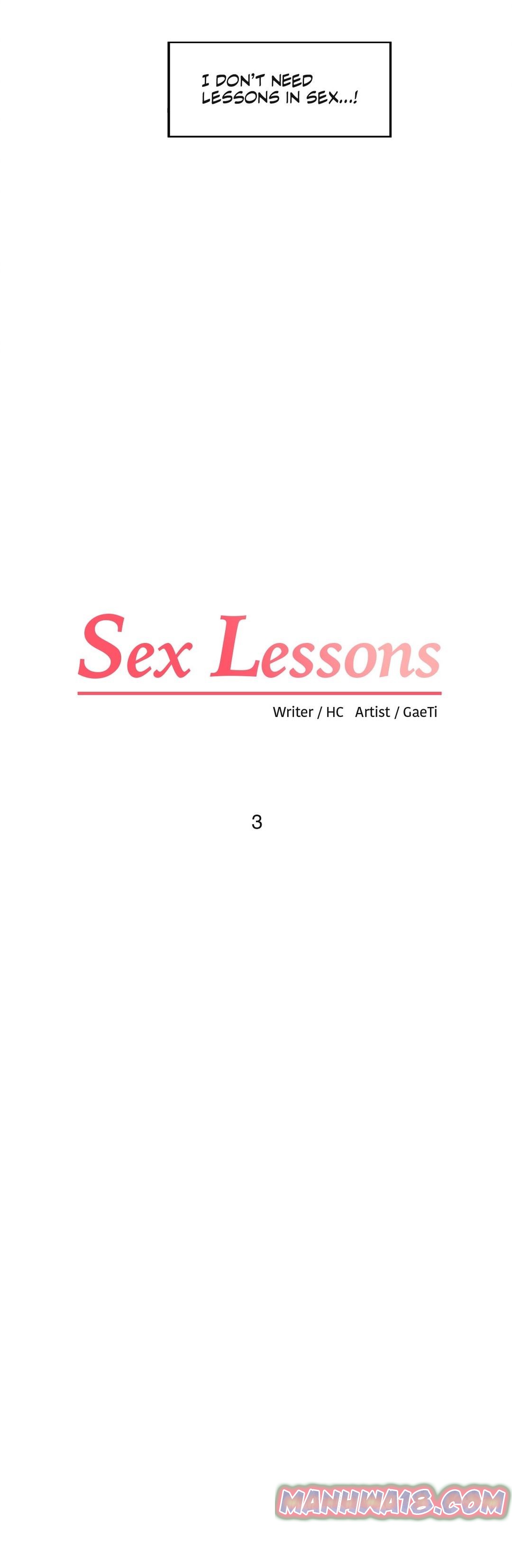 Sex Lessons