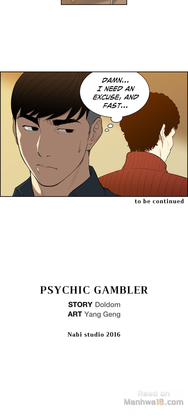 Psychic Gambler Betting Man