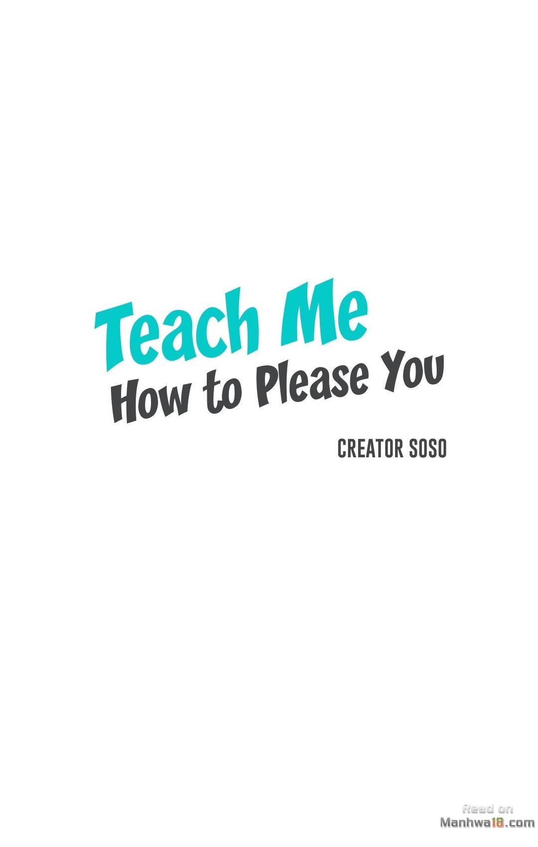 Teach Me How to Please You