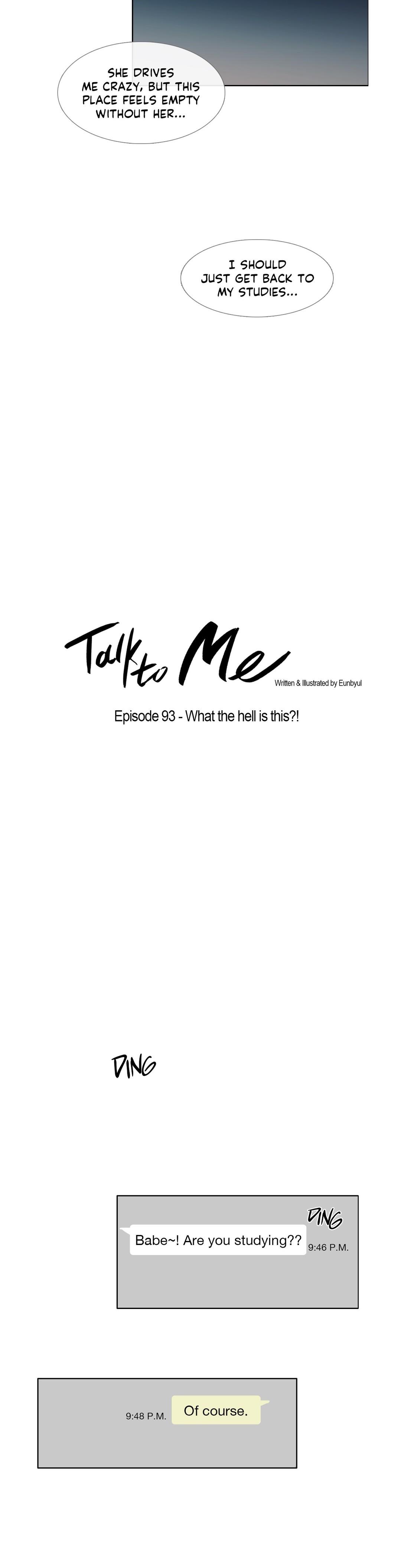 Talk to Me