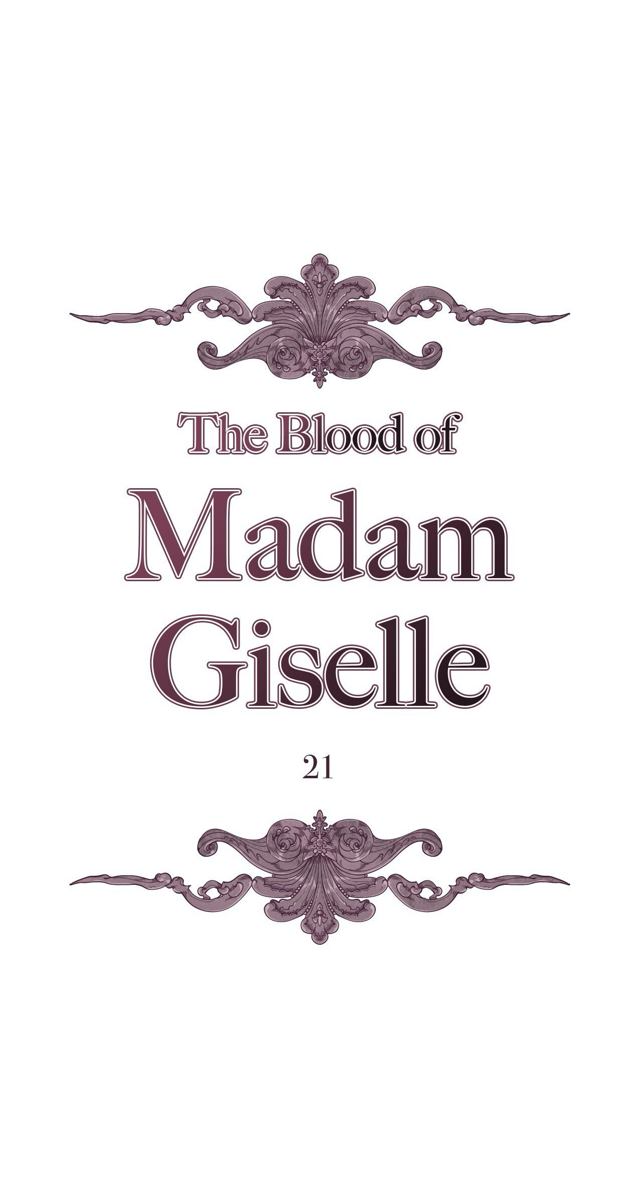 The Blood Of Madam Giselle