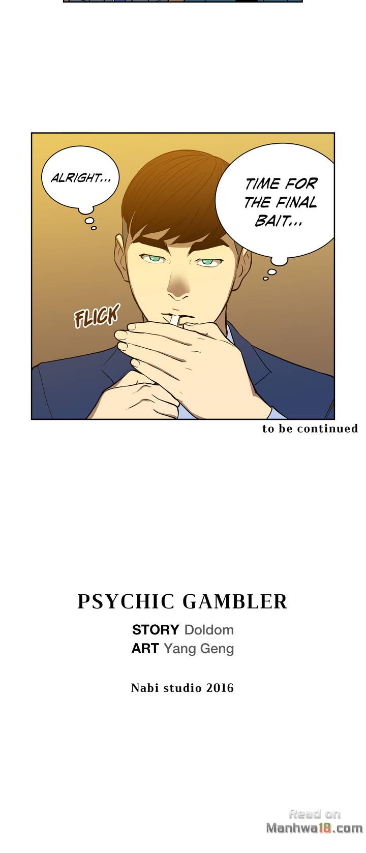 Psychic Gambler Betting Man