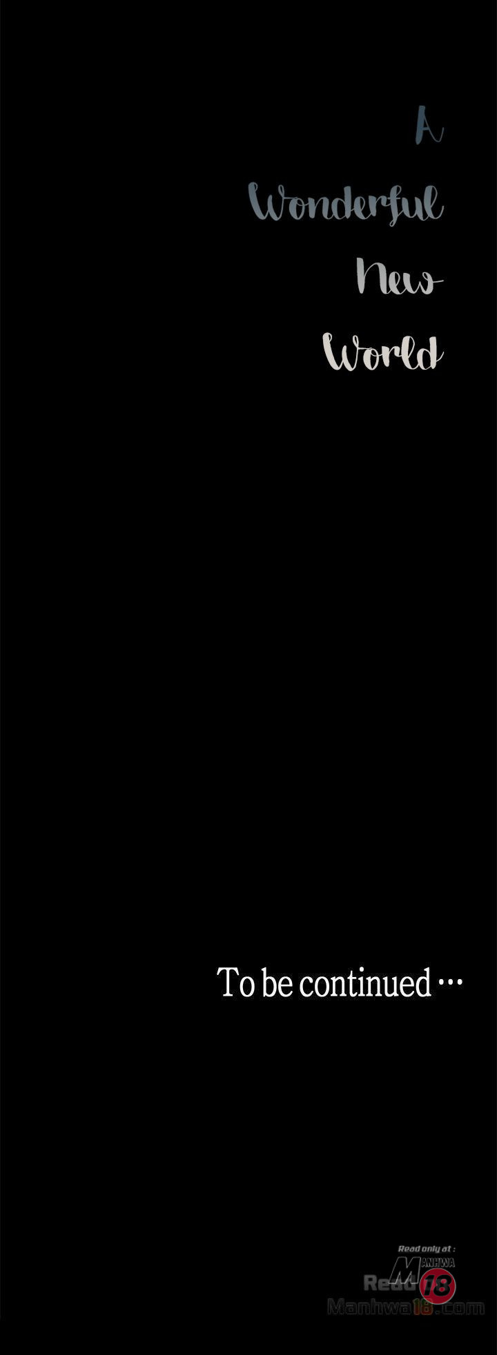 A wonderful new world