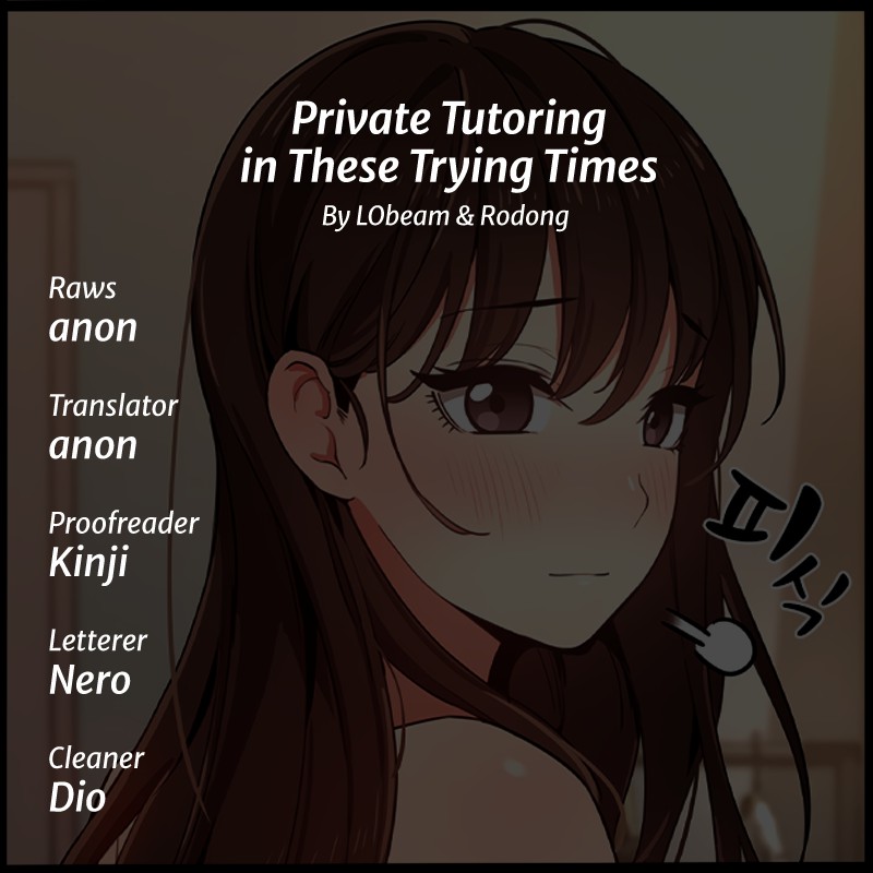 Private Tutoring in These Trying Times