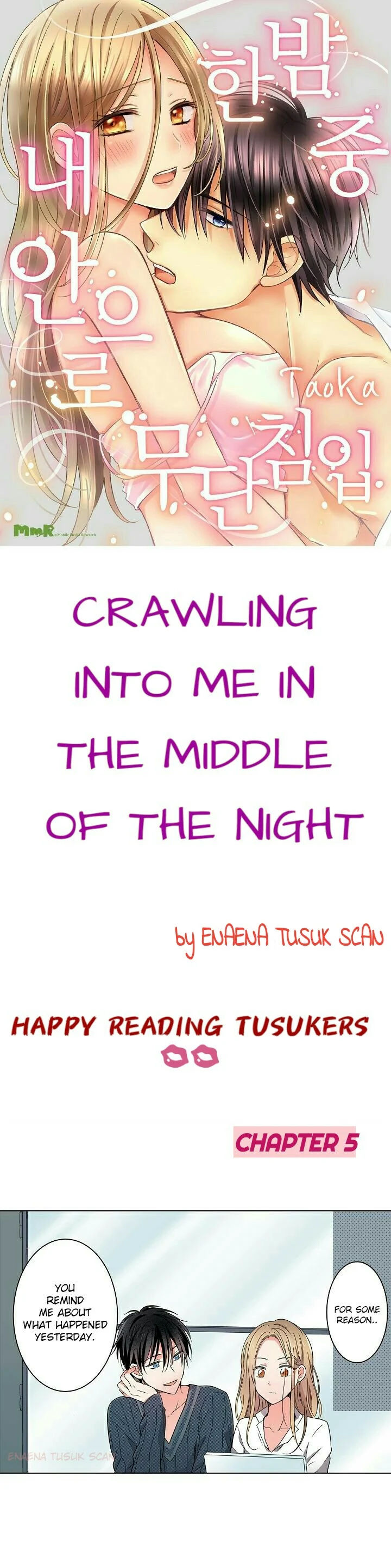 Crawling Into Me in the Middle of the Night