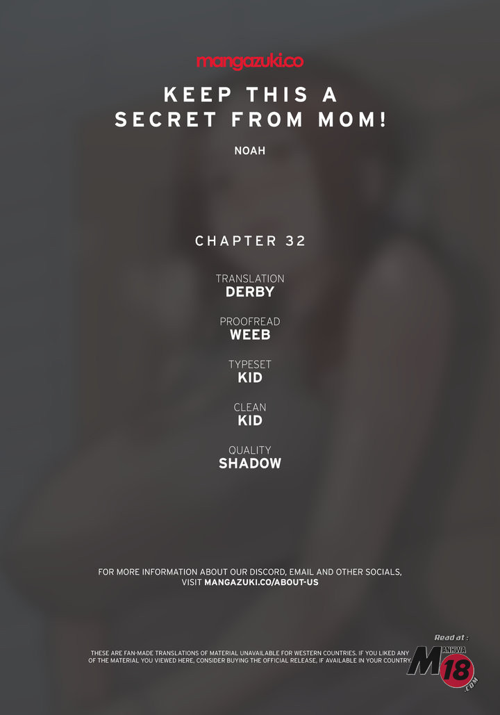 Keep it a secret from your mother