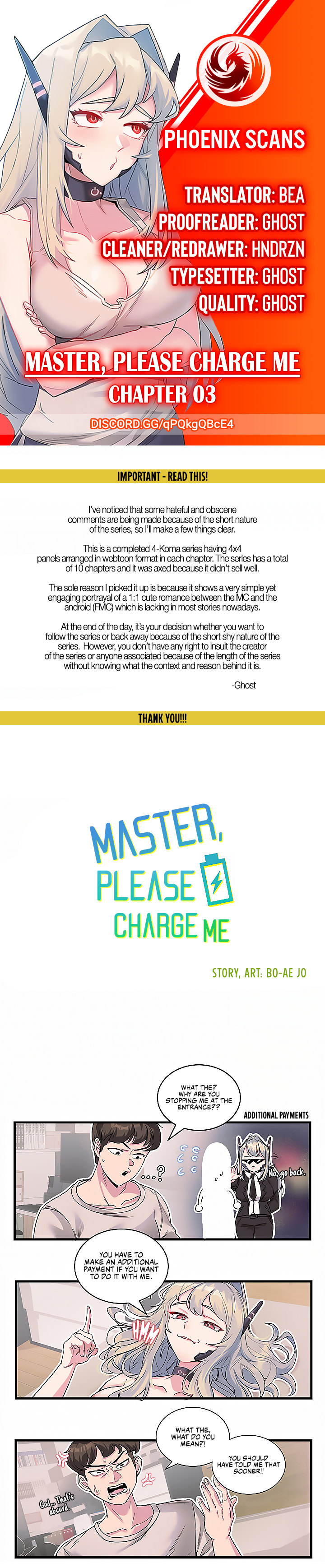 Master, Please Charge Me