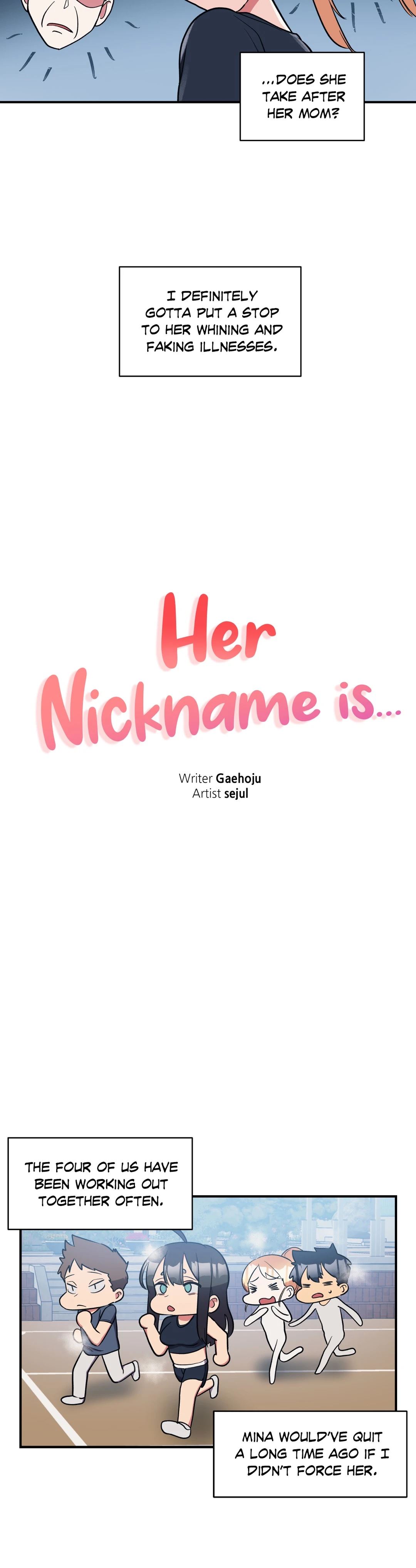 Her Nickname is...