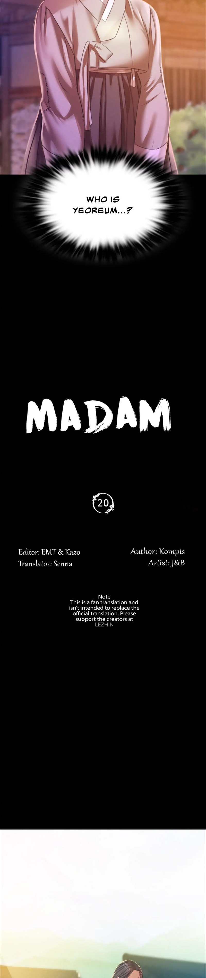 Madam manhwa